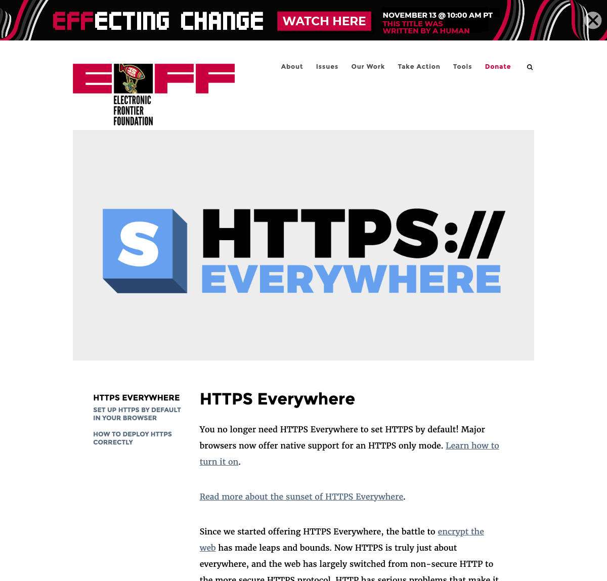 HTTPS Everywhere Logo